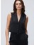 Siyah Kadın Regular Fit Yelek 1094903 1