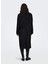 Koyu Siyah Kadın Çizgili Kaban 15293673 Onljosıe Pın Strıpe Wool Coat cc Ot 2