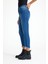 Paça Işlemeli Mavi Jeans 2