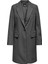 Koyu Gri Kadın Kaşe Kaban Onlnancy Lıfe Coat cc Otw 1
