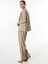 Bej Kadın Kruvaze Blazer F4WL-CKT0228 3