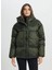 Haki Kadın Kapüşon Relaxed Mont W242638801 Khaki Dış Giyim 3