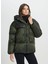 Haki Kadın Kapüşon Relaxed Mont W242638801 Khaki Dış Giyim 4