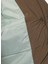 Kahve Kadın Dik Yaka Standart Fit Puffer Mont Relaxed Puffer 5