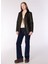 Kahve Kadın Relaxed Mumlu Pamuk Mont J4WL-MNT7127 2