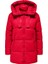 Açık Kırmızı Kadın Mont Onlnewscarlett Hood Puffer cc Otw 1