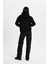 Siyah Studli Hoodie 4