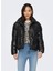 Siyah Kadın Mont Onlsky Short Puffer cc Otw 1