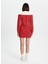 Kırmızı Mini Sweater Elbise 3