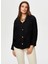 Siyah Kadın Comfort Fit Ceket US25CKT013 3