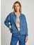 Mavi Kadın Ceket Normal Desenli Denim Ceket PL402414 2