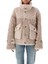 Bej Kadın Standart Düz Ceket BJ19707- Beige 1