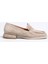 Bej Kadın Süet Loafer 8760 1