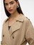 Ekru Kadın Normal Trençkot Vmchloe Long Trenchcoat Ga Noos 3