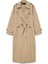 Ekru Kadın Normal Trençkot Vmchloe Long Trenchcoat Ga Noos 5
