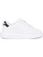 Beyaz-Siyah Kadın Deri Sneaker 77RA3SB2ZPA68003 1