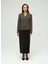 Kahve Kadın Normal Blazer Ester Yün Blazer 3