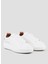 Beyaz Kadın Deri Sneaker ASBBSOW3560TWT 2