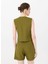 Haki Kadın Normal Yelek Daıly Cross Vest 5020 6
