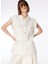 Ekru Kadın Oversize Yelek F4SL-YLK0401 1