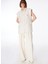 Ekru Kadın Oversize Yelek F4SL-YLK0401 3