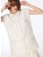 Ekru Kadın Oversize Yelek F4SL-YLK0401 4