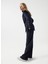 Lacivert Kadın Kruvaze Yaka Blazer 21007065 3
