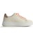 Beyaz-Pembe Kadın Deri Sneaker G03G100028 2