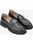 Bordo Kadın Deri Loafer 33 052Y Bn Ayk Y24 2