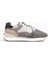 Gri-Pembe Kadın Deri Sneaker 22202007260 1
