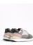 Gri-Pembe Kadın Deri Sneaker 22202007260 3
