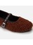 Kahverengi Kadın Peluş Babet 01AYY301010A480 3