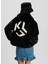 Karl Lagerfeld Jeans Dik Yaka Siyah Kadın Ceket 246J1505 4