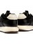 Siyah-Beyaz Kadın Deri Sneaker 221070081 3
