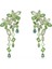 5652801 Swarovski Küpe Gema:drop Earrings Mixed Cuts, Green Gold-Tone Plated 1