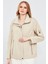 Luisa Kadın Bej Oversize Deri Mont 24SGD5172U4 2