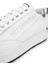 Kadın Hakiki Deri Beyaz/gümüş Sneakers & Spor Ayakkabı 3