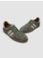 %100 Hakiki Deri Yeşil Süet Kadın Sneaker 3