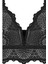 Flame V Detaylı Bralet Siyah 3
