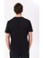 Siyah Erkek Relaxed Baskılı T-Shirt J5SM-TST7395 5