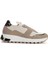 Beyaz-Gri Kadın Süet Sneaker K2301265EPN 1