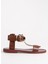 Taba Kadın Deri Sandalet SND-10622-4SS 1
