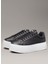 Calvin Klein Siyah Kadın Deri Sneaker YW0YW015890GM 2