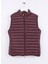 Siyah - Bordo Kadın Dik Normal Düz Yelek D88040W 1