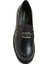 Siyah Kadın Deri Loafer 93332 4