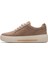 Bej Kadın Nubuk Sneaker 26179121 2