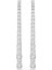 5709257 Swarovski Küpe Matrıx:pe M Whı/rhs 1