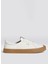 100103W40W - Oca Low Gum Canvas Beyaz Kadın Günlük Spor Ayakkabı 1