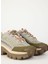 Bej-Yeşil Kadın Süet Sneaker 013G100955 5