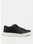 Siyah Kadın Deri Sneaker 26167764 1